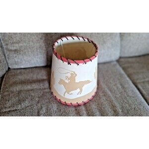 Vintage Western Cowboy Lamp Shades 11‎ In Round Lamp Shade Lampshade Decor